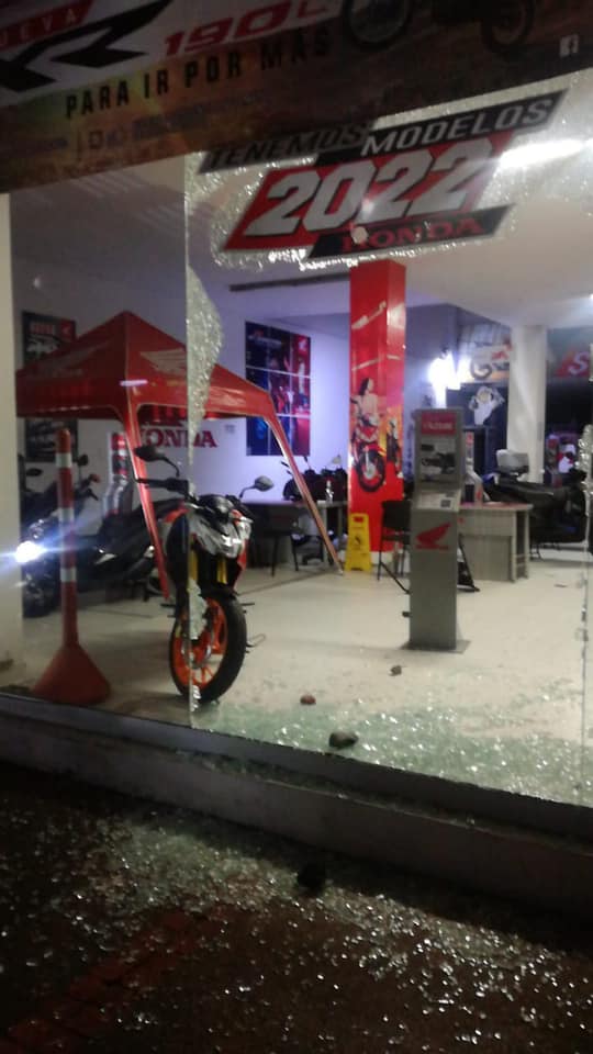 honda ibague desmanes
